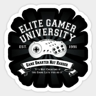 Elite Gamer Sticker